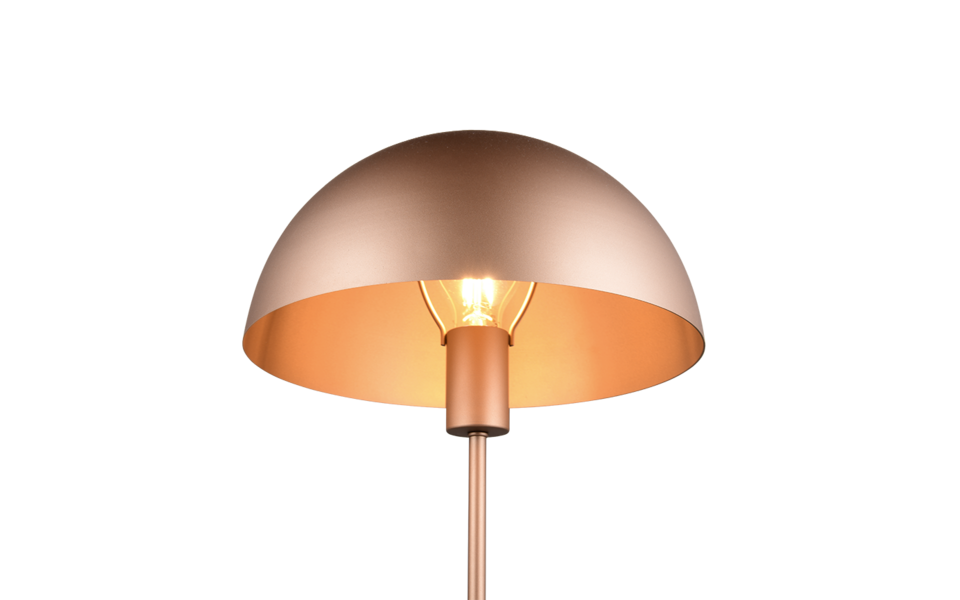 Trio Lighting Trio NOLA table lamp | 1x E27 max 40W | mocha brown | Ø 30 cm | 45 cm Trio Lighting Trio NOLA table lamp | 1x E27 max 40W | mocha brown | Ø 30 cm | 45 cm