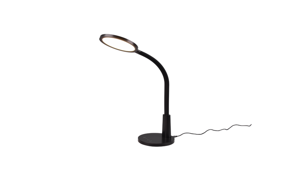 Trio Lighting Trio SALLY tafellamp | LED | zwart | 16 x 36 cm | IP20 | 1x 8,4W | 830 lm | 4000K Trio Lighting Trio SALLY tafellamp | LED | zwart | 16 x 36 cm | IP20 | 1x 8,4W | 830 lm | 4000K