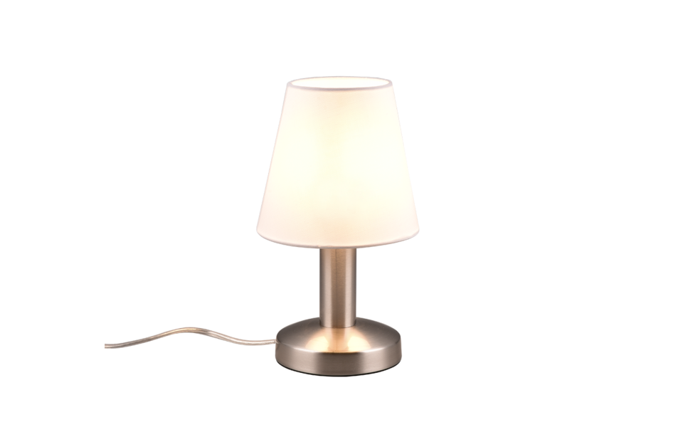 Trio Lighting Trio MATS II table lamp | 1x E14 max 40W | white | Ø 14 cm | 24 cm