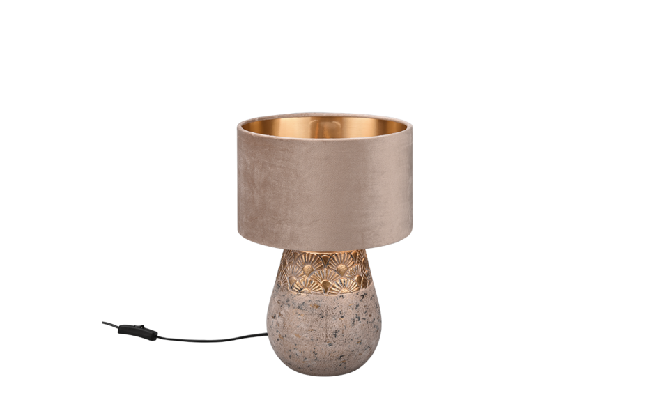 Trio Lighting Trio KIRAN table lamp | 1x E27 max 40W | Ø 26 cm | 39 cm