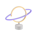 Trio Lighting Trio PLANET LED table lamp | 1x 1.6W 20 lm | white | Ø 29 cm | 24.5 cm