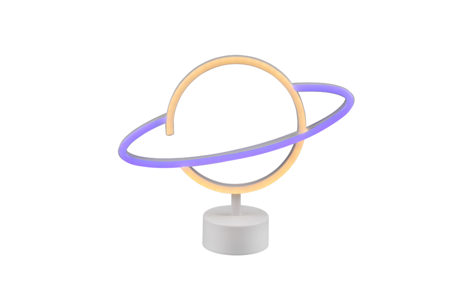 Trio Lighting Trio PLANET LED table lamp | 1x 1.6W 20 lm | white | Ø 29 cm | 24.5 cm
