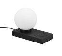 Trio Lighting Trio CHLOE table lamp | 1x E14 max 40W | black | Ø 20 cm | 15 cm