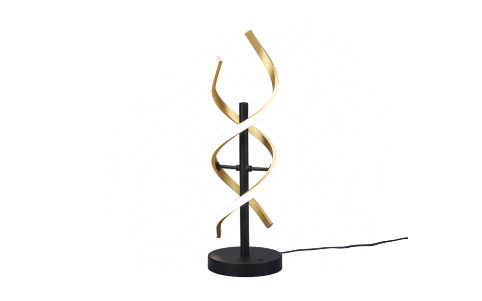 Trio Lighting Trio SEQUENCE tafellamp | LED | messing mat | Ø 16 cm | IP20 | 1x 20,5W | 2600 lm | 2300+3000+4000K | dimbaar Trio Lighting Trio SEQUENCE tafellamp | LED | messing mat | Ø 16 cm | IP20 | 1x 20,5W | 2600 lm | 2300+3000+4000K | dimbaar