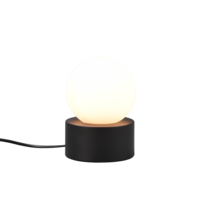 Trio COUNTESS table lamp | E14 | black | Ø 12 cm