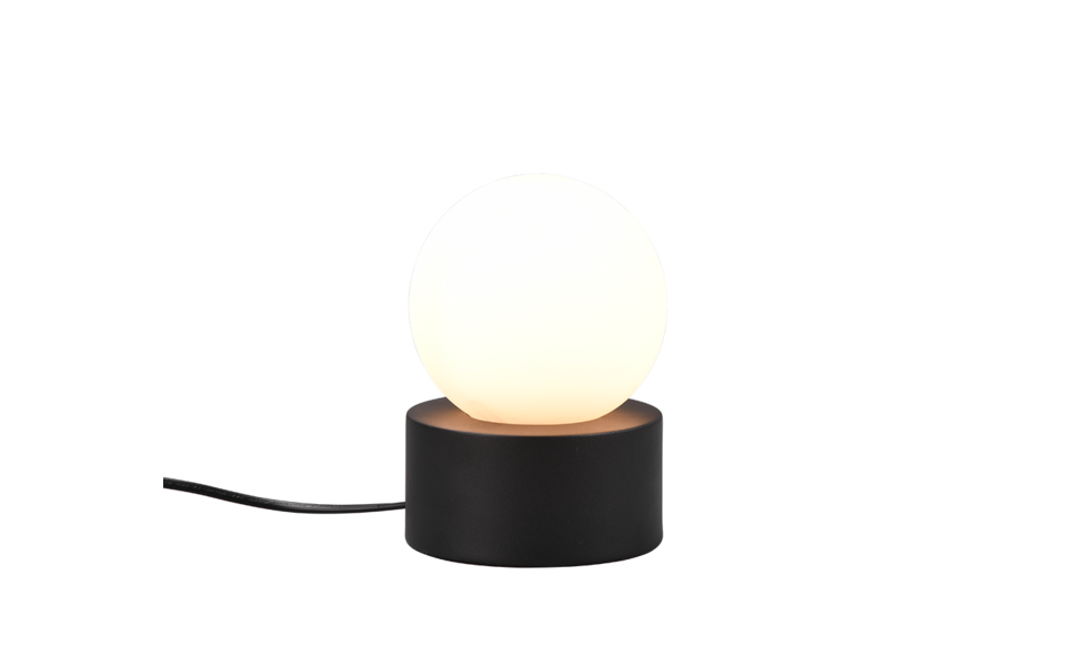 Trio Lighting Trio COUNTESS table lamp | 1x E14 max 40W | black | Ø 12 cm | 17 cm Trio Lighting Trio COUNTESS table lamp | 1x E14 max 40W | black | Ø 12 cm | 17 cm