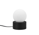 Trio Lighting Trio COUNTESS table lamp | 1x E14 max 40W | black | Ø 12 cm | 17 cm