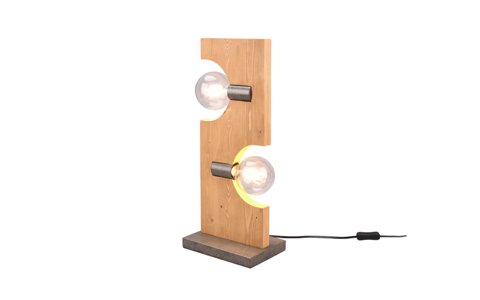 Trio Lighting Trio TAILOR table lamp | 2x E27 max 40W | 52.5 cm Trio Lighting Trio TAILOR table lamp | 2x E27 max 40W | 52.5 cm