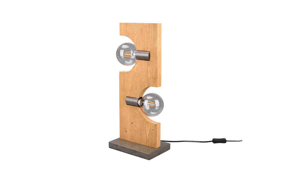 Trio Lighting Trio TAILOR table lamp | 2x E27 max 40W | 52.5 cm Trio Lighting Trio TAILOR table lamp | 2x E27 max 40W | 52.5 cm