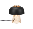 Trio Lighting Trio PUNCH table lamp | 1x E27 max 40W | black | Ø 25 cm | 28 cm