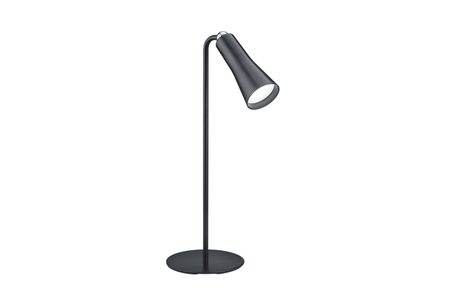 Trio Lighting Trio MAXI tafellamp | LED | mat zwart | 20 x 12 cm | IP20 | 1x 2W | 200 lm | 3000K