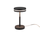 Trio Lighting Trio FRANKLIN tafellamp | LED | antraciet | Ø 14 cm | IP20 | 1x 6W | 700 lm | 3000K