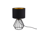 Trio Lighting Trio CHUCK tafellamp | E14 Fitting | zwart | Ø 20 cm | IP20 | excl. 1x E14 | max. 40W