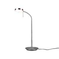Trio MONZA tafellamp | LED | nikkel mat | 19 x 46 cm | IP20