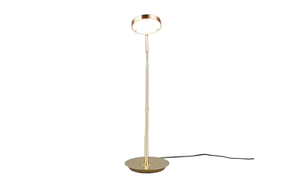 Trio Lighting Trio MONZA tafellamp | LED | messing mat | 19 x 46 cm | IP20 | 1x 12W | 1400 lm | 2300+3000+4000K | dimbaar Trio Lighting Trio MONZA tafellamp | LED | messing mat | 19 x 46 cm | IP20 | 1x 12W | 1400 lm | 2300+3000+4000K | dimbaar