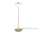 Trio Lighting Trio MONZA tafellamp | LED | messing mat | 19 x 46 cm | IP20 | 1x 12W | 1400 lm | 2300+3000+4000K | dimbaar