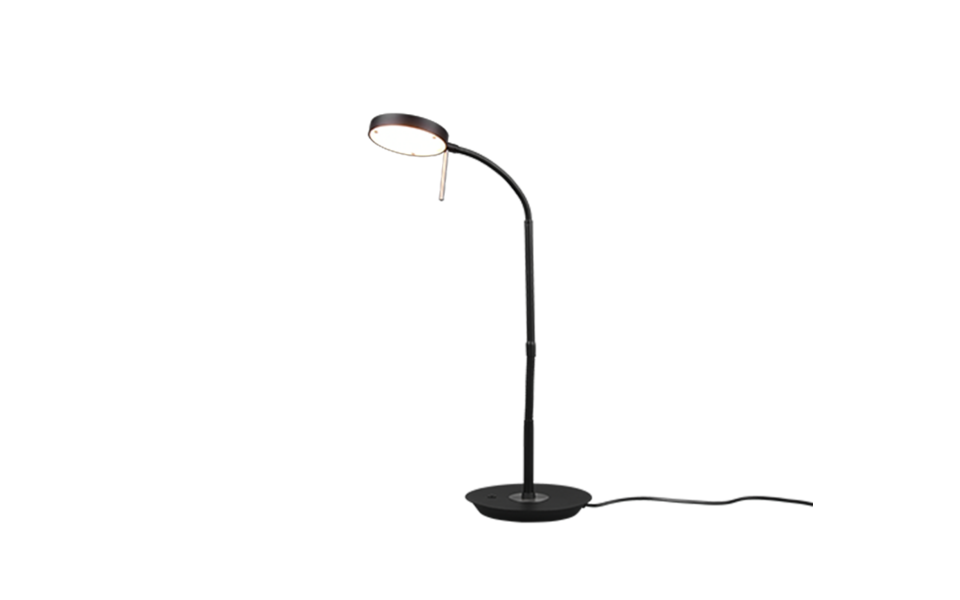 Trio Lighting Trio MONZA tafellamp | LED | mat zwart | 19 x 46 cm | IP20 | 1x 12W | 1400 lm | 2300+3000+4000K | dimbaar Trio Lighting Trio MONZA tafellamp | LED | mat zwart | 19 x 46 cm | IP20 | 1x 12W | 1400 lm | 2300+3000+4000K | dimbaar