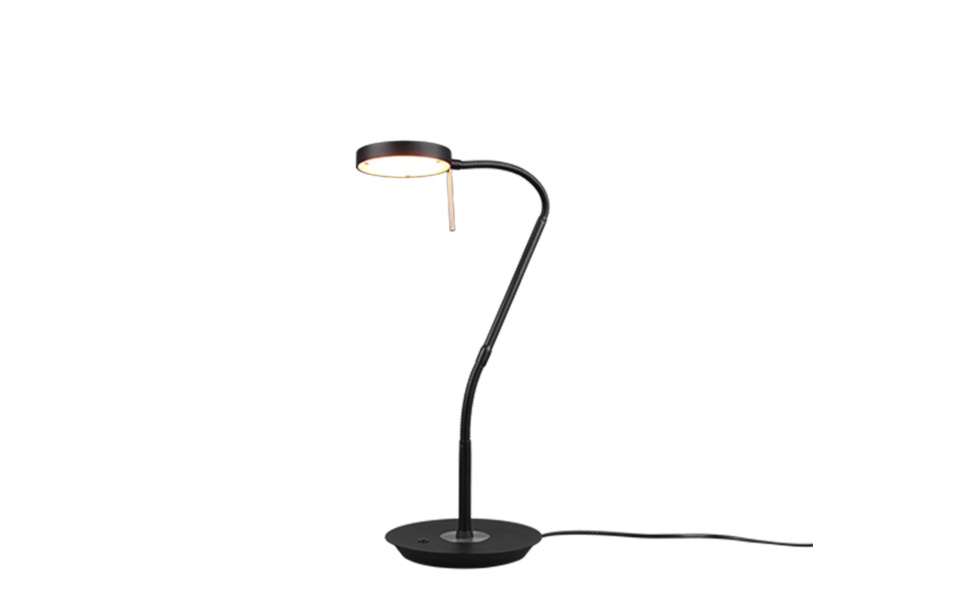 Trio Lighting Trio MONZA tafellamp | LED | mat zwart | 19 x 46 cm | IP20 | 1x 12W | 1400 lm | 2300+3000+4000K | dimbaar Trio Lighting Trio MONZA tafellamp | LED | mat zwart | 19 x 46 cm | IP20 | 1x 12W | 1400 lm | 2300+3000+4000K | dimbaar