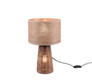 Trio Lighting Trio STRAW tafellamp | E27 Fitting | bruin | Ø 24 cm | IP20 | excl. 1x E27 | max. 40W