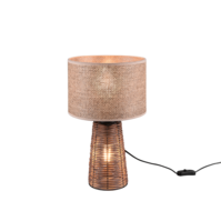 Trio STRAW table lamp | E27 | Ø 24 cm