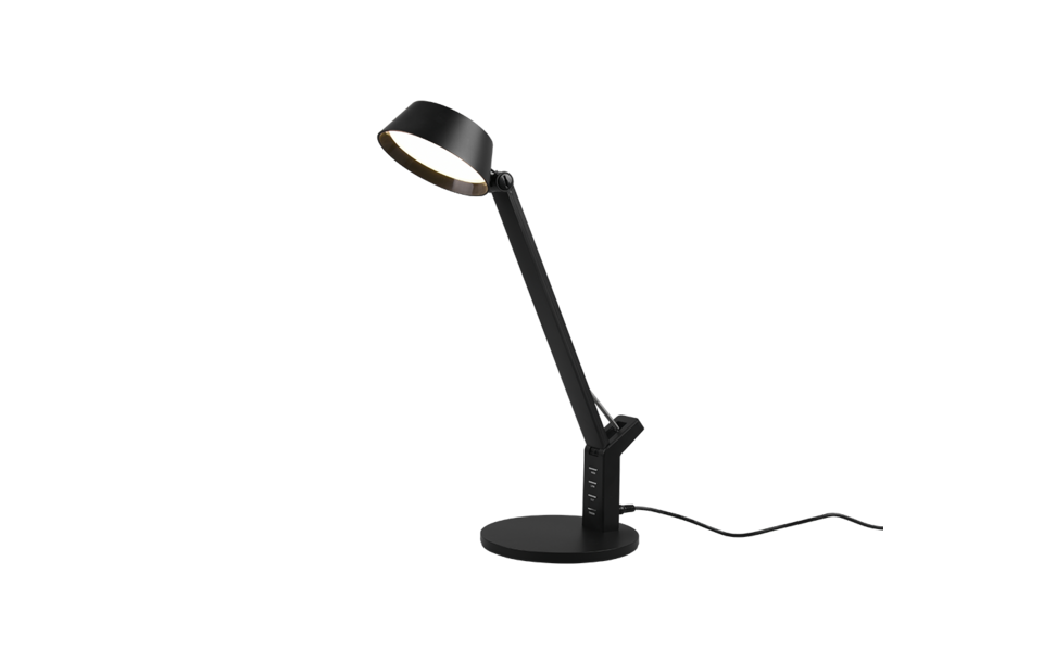 Trio Lighting Trio AVA LED table lamp | 1x 5.2W 600 lm 6500K | black | 40.4 cm