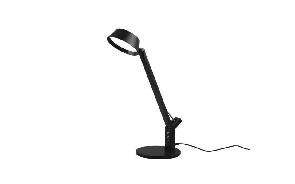 Trio Lighting Trio AVA LED table lamp | 1x 5.2W 600 lm 6500K | black | 40.4 cm