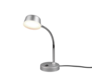 Trio Lighting Trio KIKO LED table lamp | 1x 4.5W 500 lm 3000K | titanium | Ø 12 cm | 34 cm