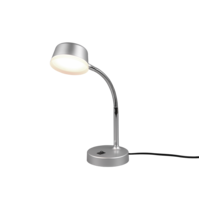 Trio KIKO tafellamp | LED | titaan | Ø 12 cm | IP20 Trio KIKO tafellamp | LED | titaan | Ø 12 cm | IP20