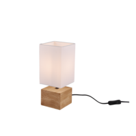 Trio WOODY table lamp | E14 | wood | Ø 12 cm Trio WOODY table lamp | E14 | wood | Ø 12 cm