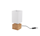 Trio Lighting Trio WOODY table lamp | 1x E14 max 40W | wood | Ø 12 cm | 30 cm