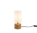 Trio Lighting Trio WOODY table lamp | 1x E14 max 40W | wood | Ø 12 cm | 30 cm