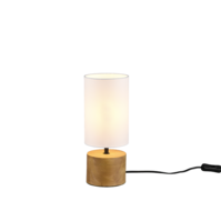 Trio WOODY table lamp | E14 | wood | Ø 12 cm Trio WOODY table lamp | E14 | wood | Ø 12 cm