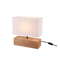 Trio WOODY table lamp | E27 | wood
