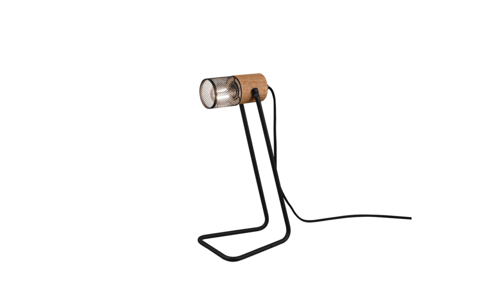 Trio Lighting Trio TOSH table lamp | 1x E14 max 40W | black | 40 cm