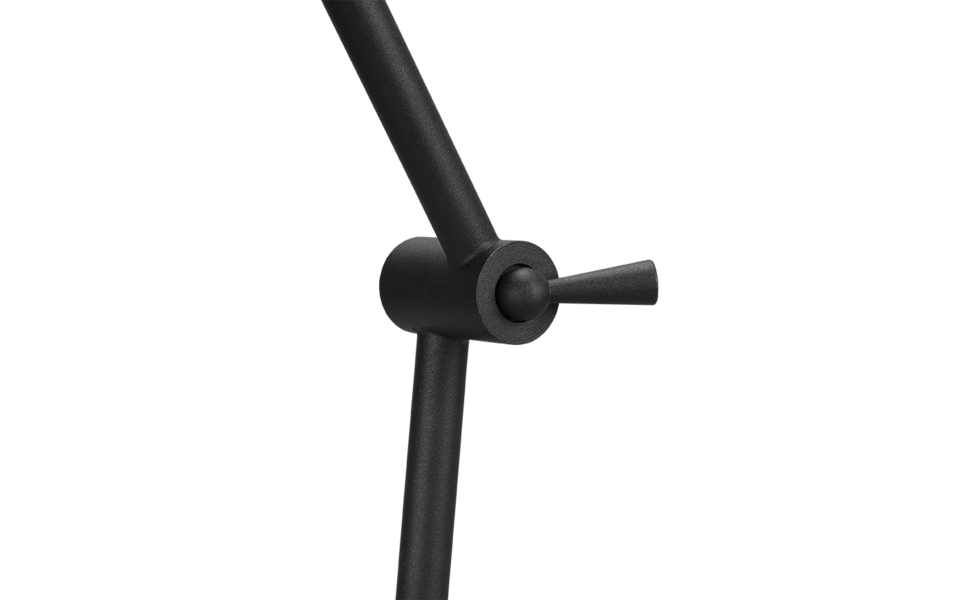 Trio Lighting Trio ENZO table lamp | 1x E27 max 40W | black | Ø 11.5 cm | 50 cm