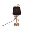 Trio Lighting Trio LOLA tafellamp | E14 Fitting | goudkleurig met zwart | Ø 17 cm | IP20 | excl. 1x E14 | max. 40W
