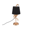 Trio Lighting Trio LOLA tafellamp | E14 Fitting | goudkleurig met zwart | Ø 17 cm | IP20 | excl. 1x E14 | max. 40W