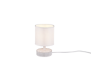 Trio Lighting Trio MARIE tafellamp | E14 Fitting | wit | Ø 13 cm | IP20 | excl. 1x E14 | max. 28W