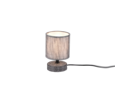 Trio Lighting Trio MARIE tafellamp | E14 Fitting | grijs | Ø 13 cm | IP20 | excl. 1x E14 | max. 28W