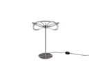 Trio Lighting Trio CHARIVARI tafellamp | LED | nikkel mat | Ø 41 cm | IP20 | 1x 26W | 2500 lm | 3000K | dimbaar