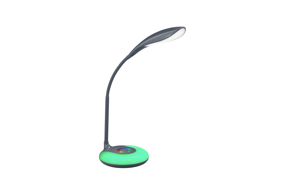 Trio Lighting Trio KRAIT tafellamp | LED | antraciet | 12,5 x 34 cm | IP20 | 3,5W,1,5W | 300 lm, 1x lm | 3000K Trio Lighting Trio KRAIT tafellamp | LED | antraciet | 12,5 x 34 cm | IP20 | 3,5W,1,5W | 300 lm, 1x lm | 3000K
