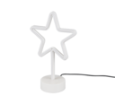 Trio Lighting Trio STAR tafellamp | LED | wit | 20 x 8,5 cm | IP20 | 1x 1,5W | 10 lm | niet dimbaar