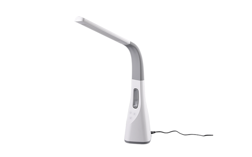 Trio Lighting Trio VENTO tafellamp | LED | wit | 12,5 x 46 cm | IP20 | 1x 5W | 650 lm | 3000K | niet dimbaar Trio Lighting Trio VENTO tafellamp | LED | wit | 12,5 x 46 cm | IP20 | 1x 5W | 650 lm | 3000K | niet dimbaar