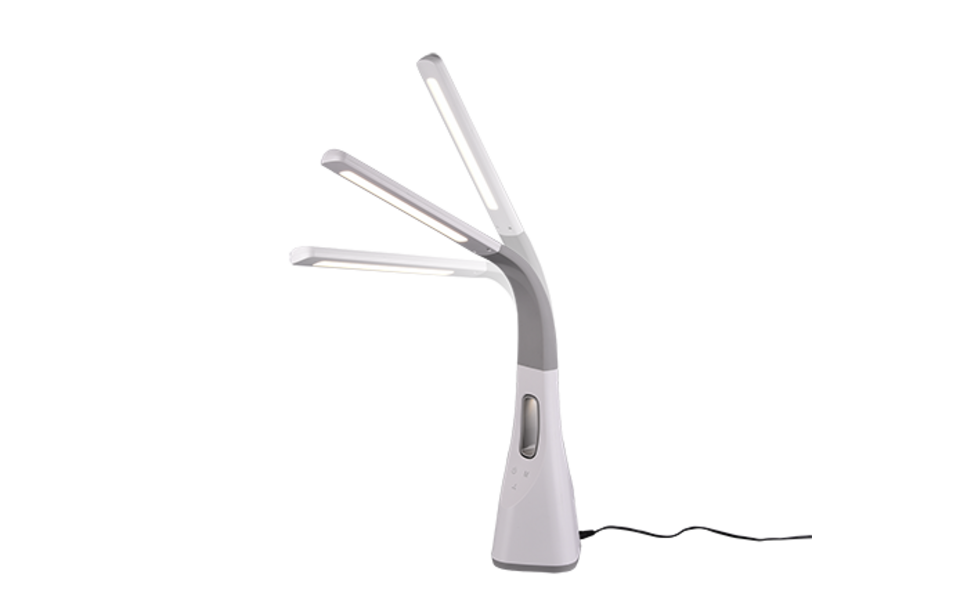 Trio Lighting Trio VENTO LED table lamp | 1x 5W 650 lm 3000K | white | 46 cm Trio Lighting Trio VENTO LED table lamp | 1x 5W 650 lm 3000K | white | 46 cm