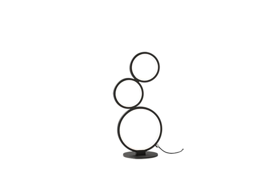 Trio Lighting Trio RONDO tafellamp | LED | mat zwart | 21 x 15 cm | IP20 | 1x 17W | 1900 lm | 3000K | dimbaar Trio Lighting Trio RONDO tafellamp | LED | mat zwart | 21 x 15 cm | IP20 | 1x 17W | 1900 lm | 3000K | dimbaar