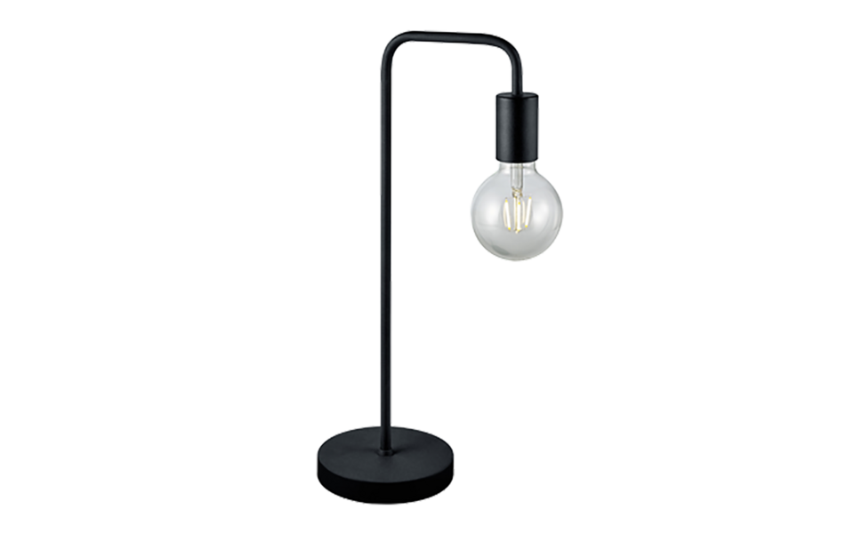 Trio Lighting Trio DIALLO table lamp | 1x E27 max 40W | black | 51 cm