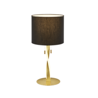 Trio NANDOR tafellamp | LED | goudkleurig/zwart | Ø 30 cm | IP20 Trio NANDOR tafellamp | LED | goudkleurig/zwart | Ø 30 cm | IP20