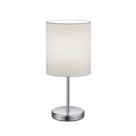 Trio JERRY table lamp | E14 | white | Ø 13 cm Trio JERRY table lamp | E14 | white | Ø 13 cm