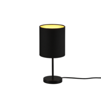 Trio JERRY table lamp | E14 | black/gold | Ø 13 cm