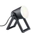 Trio Lighting Trio MARC tafellamp | E27 Fitting | mat zwart | 19,5 x 12,5 cm | IP20 | excl. 1x E27 | max. 25W